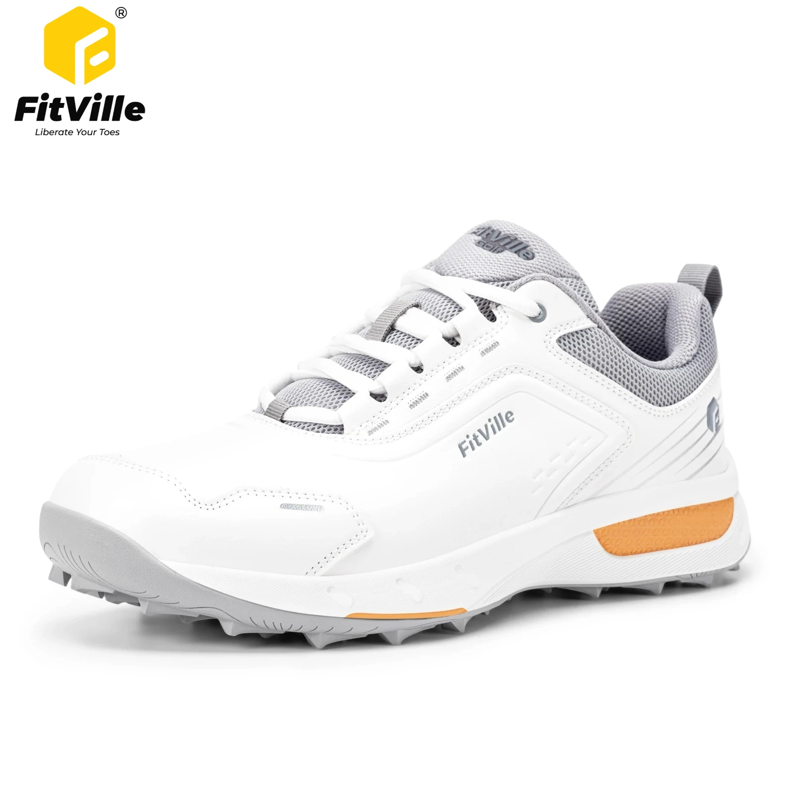 FitVille Men's Golf Shoes Professional Wide Spikeless Golfing Shoes for Men Wear Equipment Sports Sneakers Water Resistant
FitVille Men's Golf Shoes Professional Wide Spikeless Golfing Shoes for Men Wear Equipment Sports Sneakers Water Resistant