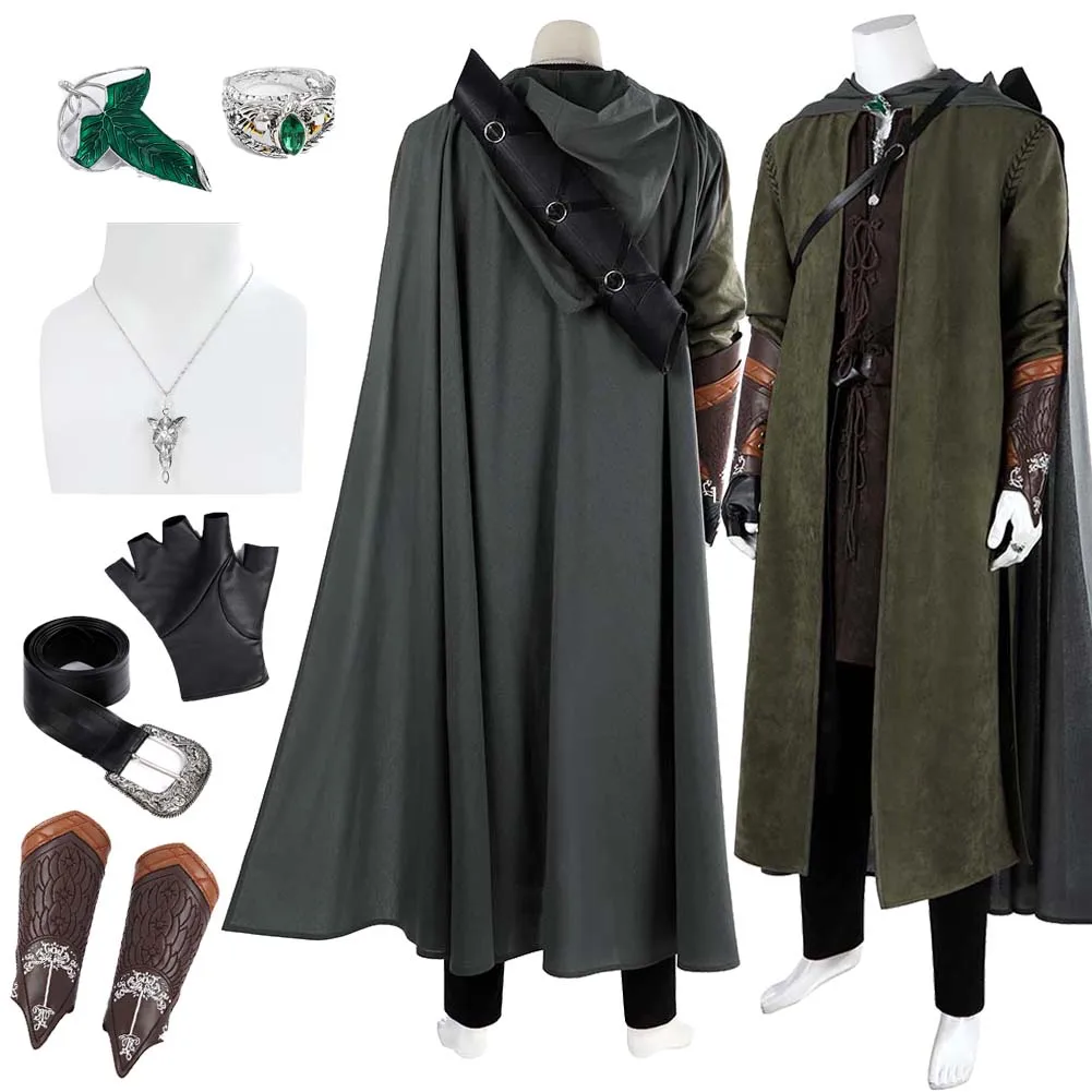 Фантазия Арагон, одежда для косплея, плащ, кольца лорда из фильма, костюм Disfraz для взрослых и мужчин, фантазийная карнавальная праздничная одежда на Хэллоуин
Фантазия Арагон, одежда для косплея, плащ, кольца лорда из фильма, костюм Disfraz для взрослых и мужчин, фантазийная карнавальная праздничная одежда на Хэллоуин