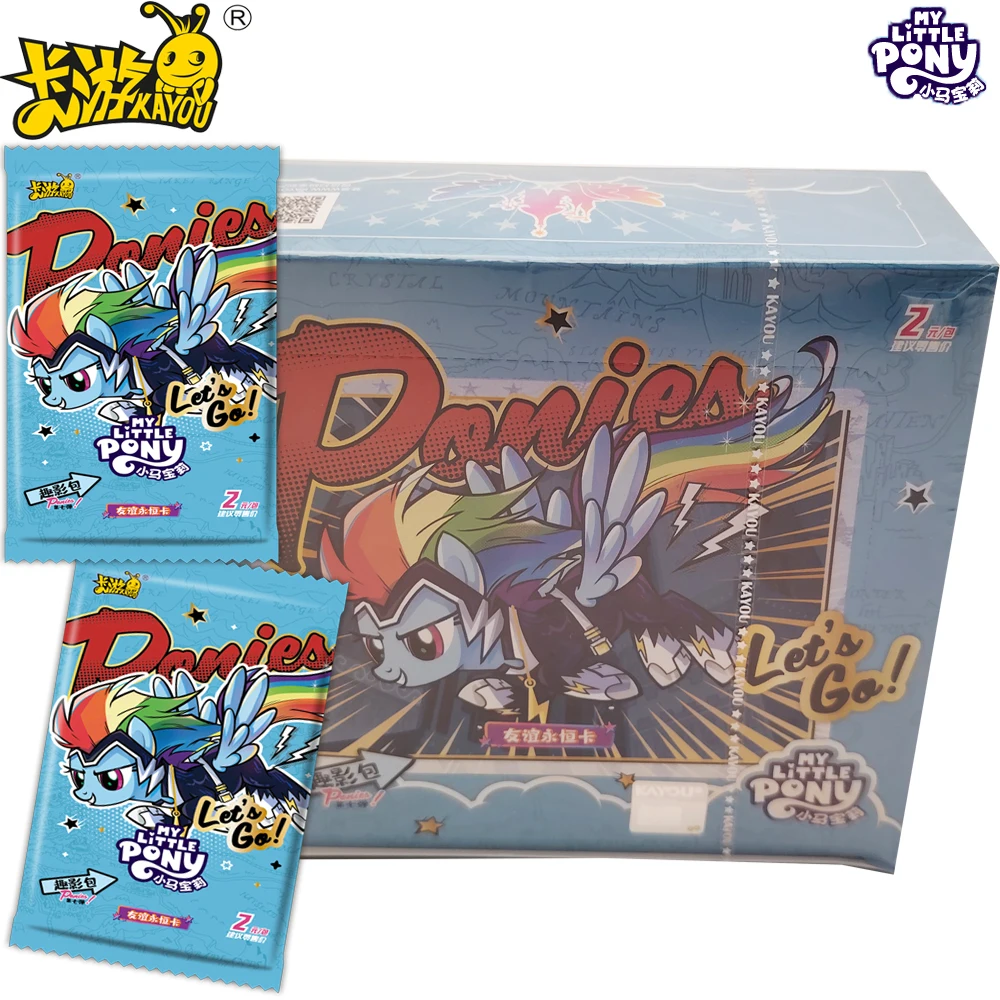 New KAYOU Genuine American Classic Animation My Little Pony Card Kid's Like Cartoon Stars Exquisite Card Toys Christmas Gifts
New KAYOU Genuine American Classic Animation My Little Pony Card Kid's Like Cartoon Stars Exquisite Card Toys Christmas Gifts