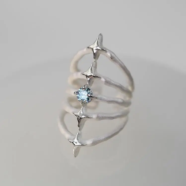 New 2023 Vintage Fashion Personality Star Ring Irregular Bone Opening Ring Banquet Jewelry Accessories Gift
New 2023 Vintage Fashion Personality Star Ring Irregular Bone Opening Ring Banquet Jewelry Accessories Gift
