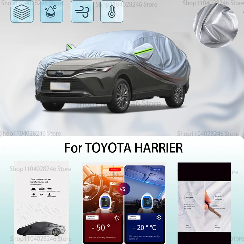 For TOYOTA HARRIER Car clothing sun protection snow prevention antifreeze car protective cover auto cover
For TOYOTA HARRIER Car clothing sun protection snow prevention antifreeze car protective cover auto cover