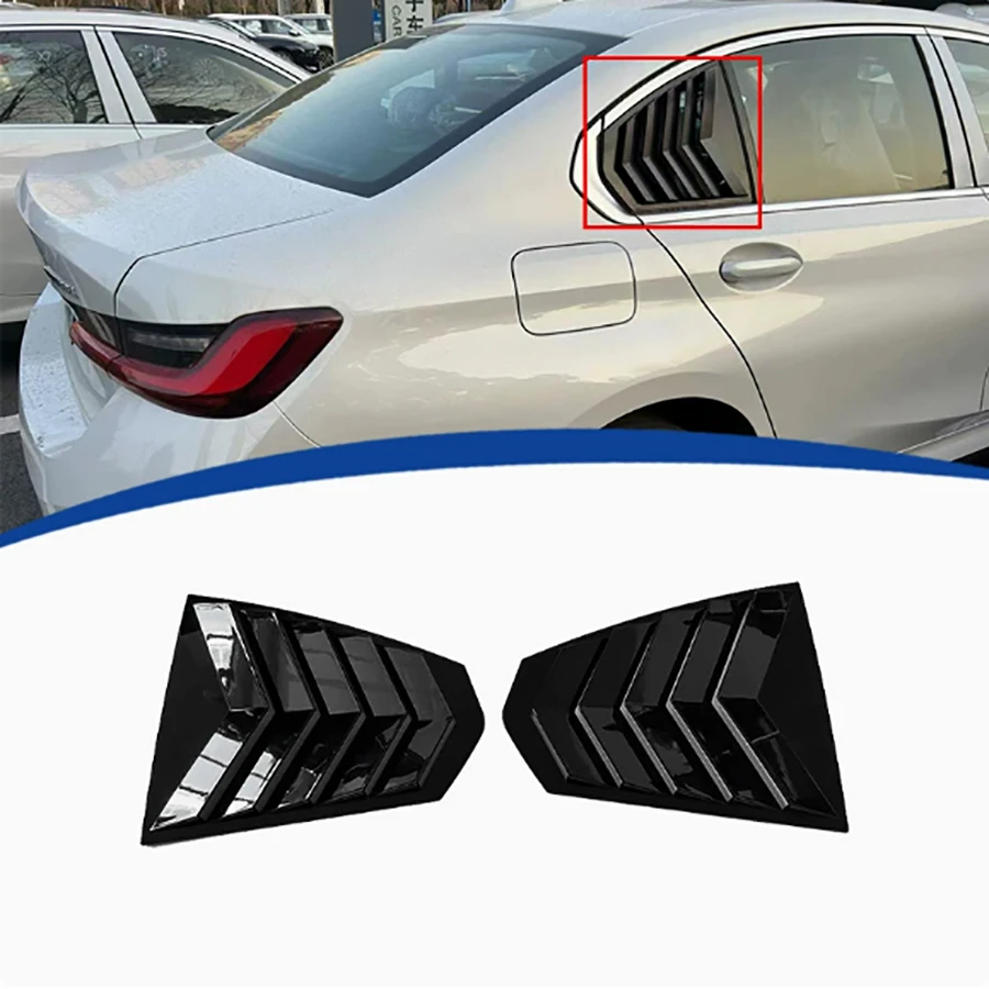 For BMW 3 series G20 G28 2023+ Bright Black Blinds Car Rear Window Louvers Car Rear Window Blinds Side Glossy Black Tuyere
For BMW 3 series G20 G28 2023+ Bright Black Blinds Car Rear Window Louvers Car Rear Window Blinds Side Glossy Black Tuyere