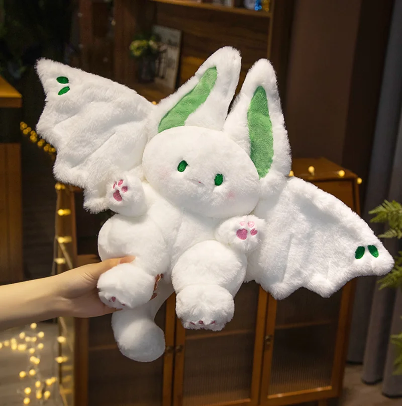 JIUPIN Bat Rabbit Plush Toy Soft White Flying Bat Bunny Stuffed Doll Cute Plush Animal Home Decor Throw Pillow Gift For Adult
JIUPIN Bat Rabbit Plush Toy Soft White Flying Bat Bunny Stuffed Doll Cute Plush Animal Home Decor Throw Pillow Gift For Adult