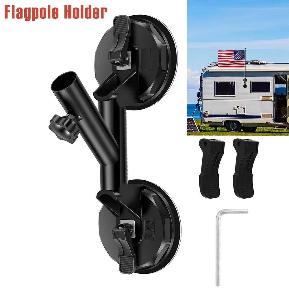 Strong Suction Suction Cup Flagpole Holder Metal RV Flagpole Mount Kit universal Outdoor Travel Car Flag Mounted Kit for Car RV
Strong Suction Suction Cup Flagpole Holder Metal RV Flagpole Mount Kit universal Outdoor Travel Car Flag Mounted Kit for Car RV