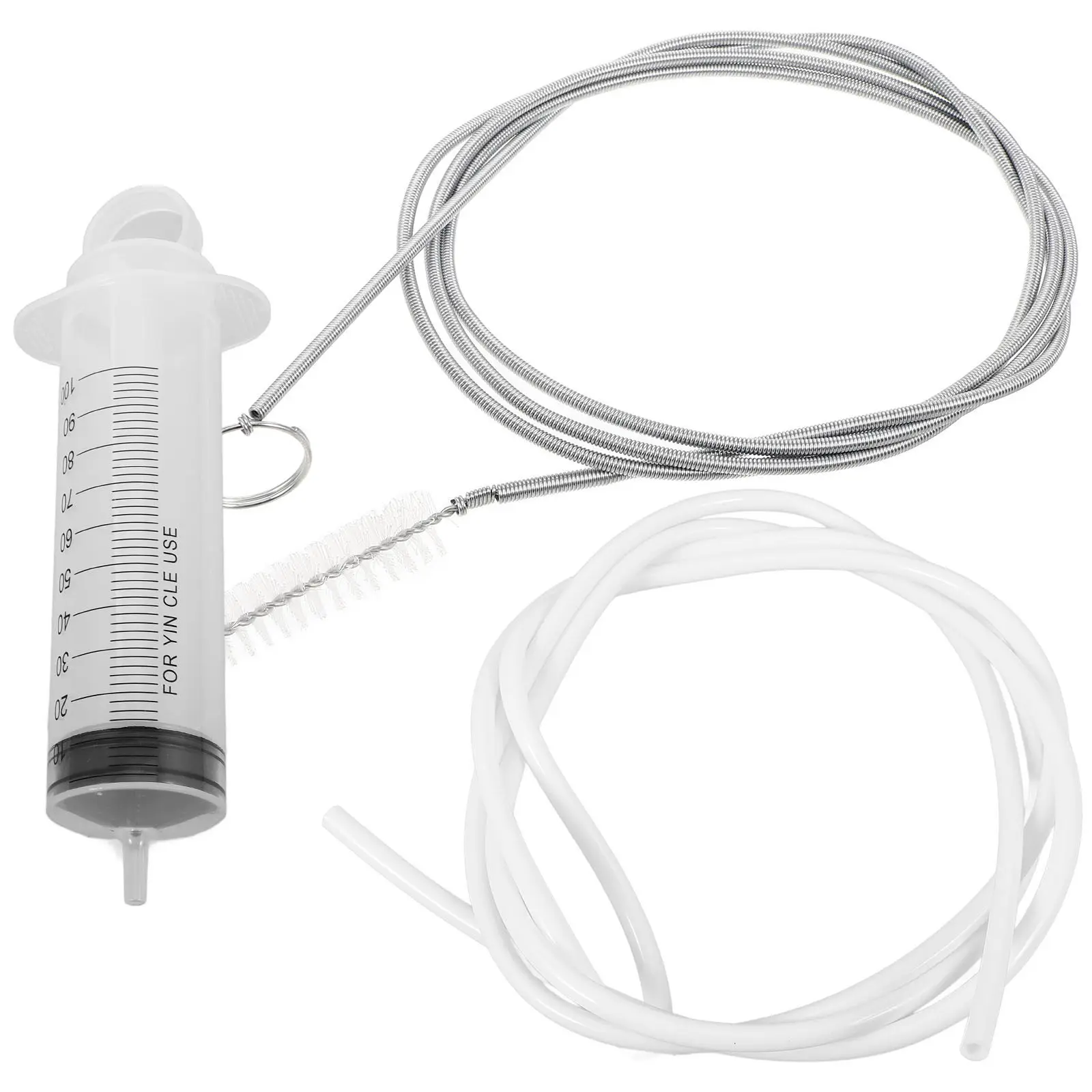 1 Set Drain Hole Unclogger Dredging Tool With Syringe Water Lines Tools Pipe Agent Powerful Remover Sewer Sink Prevention
1 Set Drain Hole Unclogger Dredging Tool With Syringe Water Lines Tools Pipe Agent Powerful Remover Sewer Sink Prevention