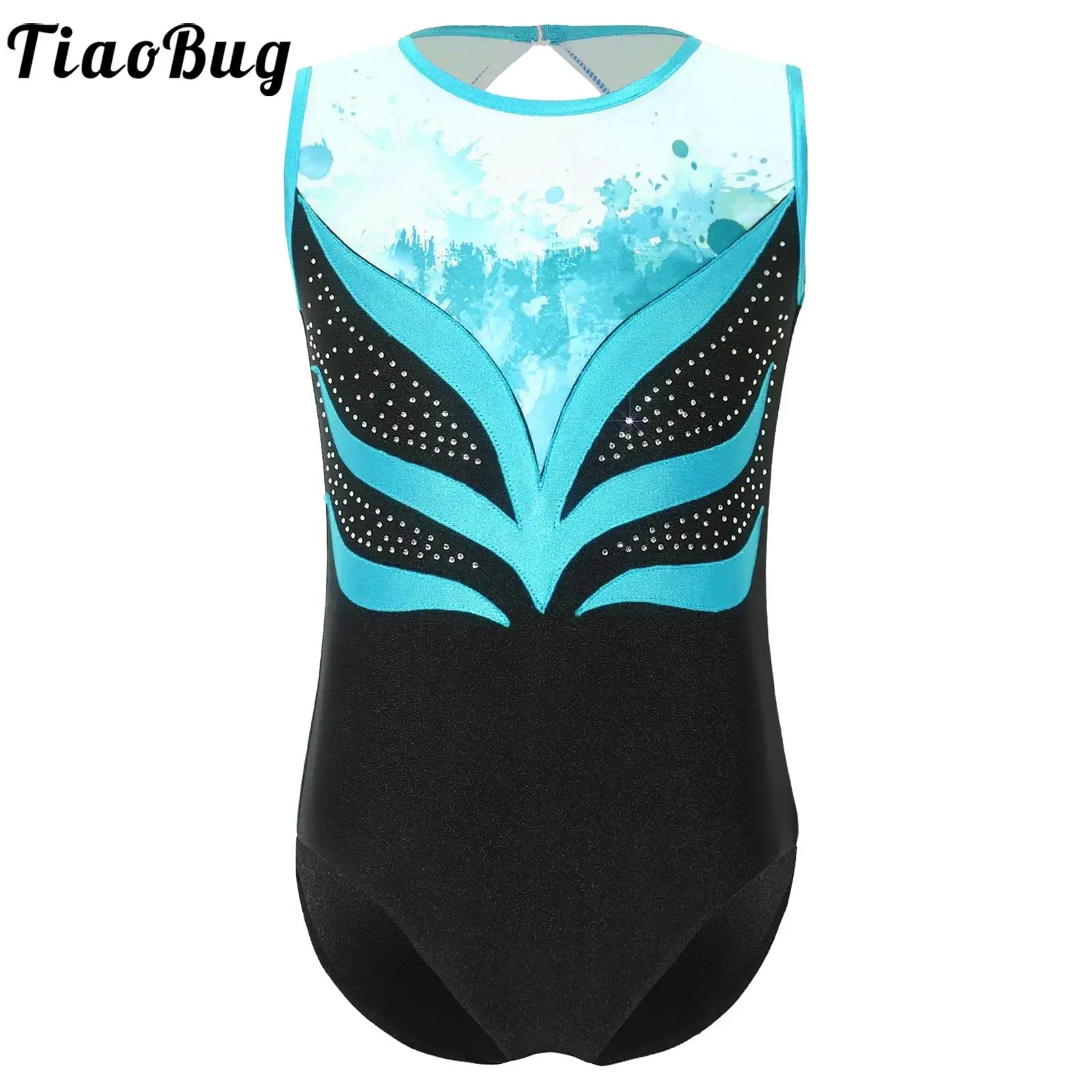 Kids Girls Gymnastic Leotards Ballet Figure Skating Costume Sparkly Shiny Rhinestones Sleeveless Crotch Press Buttons Bodysuits
Kids Girls Gymnastic Leotards Ballet Figure Skating Costume Sparkly Shiny Rhinestones Sleeveless Crotch Press Buttons Bodysuits
