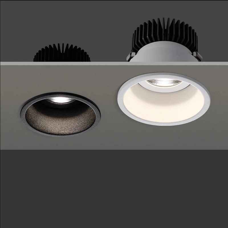 Embedded LED ceiling light CRI97 COB spotlight 7W 12W 15W dimming downlight AC85-265V adjustable Angle aluminum indoor lighting
Embedded LED ceiling light CRI97 COB spotlight 7W 12W 15W dimming downlight AC85-265V adjustable Angle aluminum indoor lighting