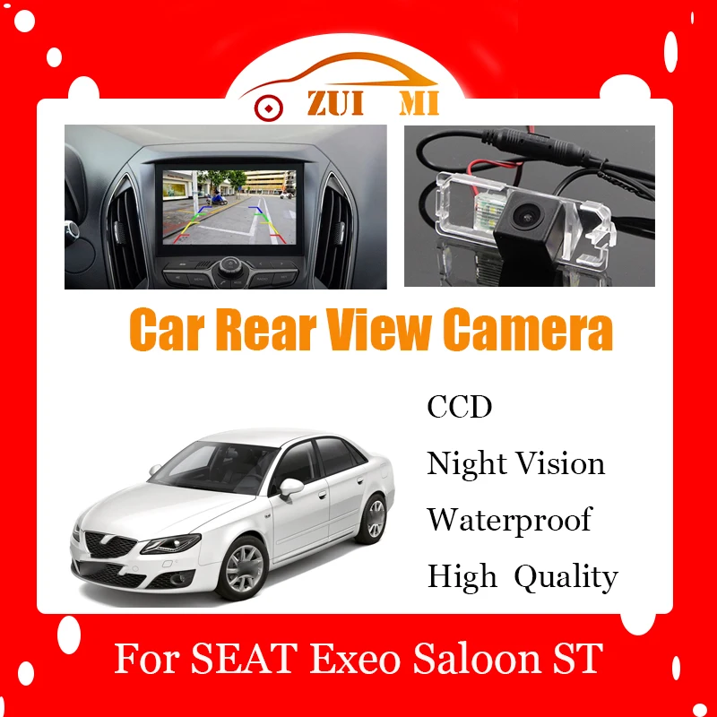 Car Reverse Rear View Camera For SEAT Exeo Saloon ST 2008~2013 CCD Full HD Night Vision Backup Parking Camera Waterproof
Car Reverse Rear View Camera For SEAT Exeo Saloon ST 2008~2013 CCD Full HD Night Vision Backup Parking Camera Waterproof