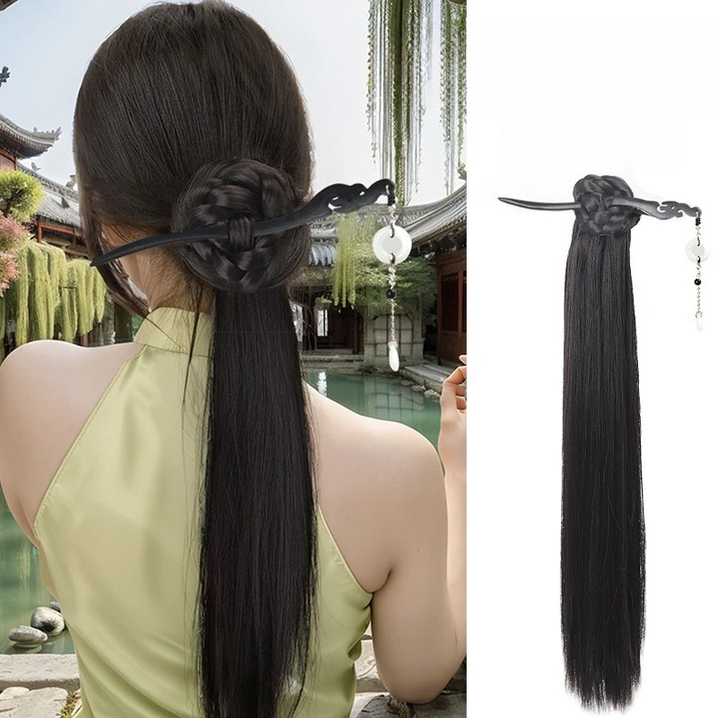 Hairpin Braided Hair Balls Integrated Grab Clip Antique Hair Accessories Hanfu Cheongsam Wig Ponytail
Hairpin Braided Hair Balls Integrated Grab Clip Antique Hair Accessories Hanfu Cheongsam Wig Ponytail