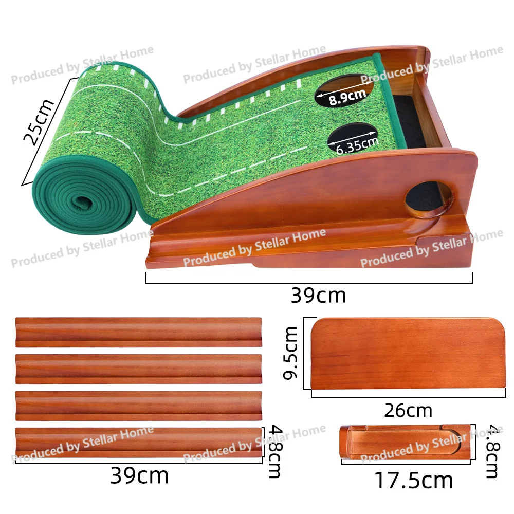 Golf Putting Practice Device Golf Solid Wood Practice Mat Indoor Golf Supplies Putting Green Putting Pad
Golf Putting Practice Device Golf Solid Wood Practice Mat Indoor Golf Supplies Putting Green Putting Pad