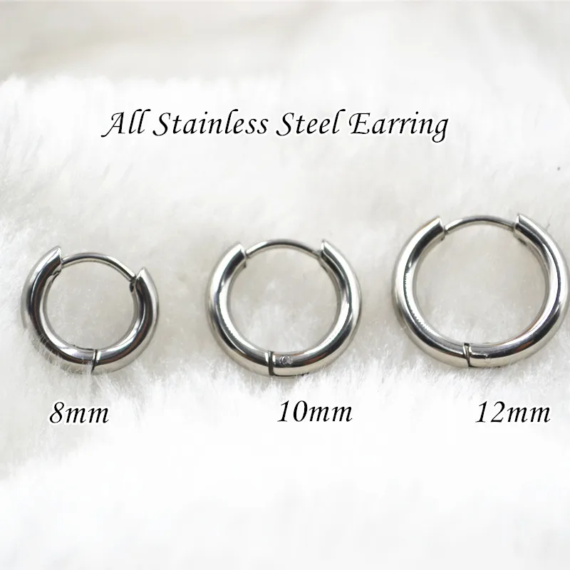 50pcs Stainless Steel Hoop Earrings Simple Summer Style Circle Sliver Hoop Earring Women Man Round Popular Earring Jewelry
50pcs Stainless Steel Hoop Earrings Simple Summer Style Circle Sliver Hoop Earring Women Man Round Popular Earring Jewelry