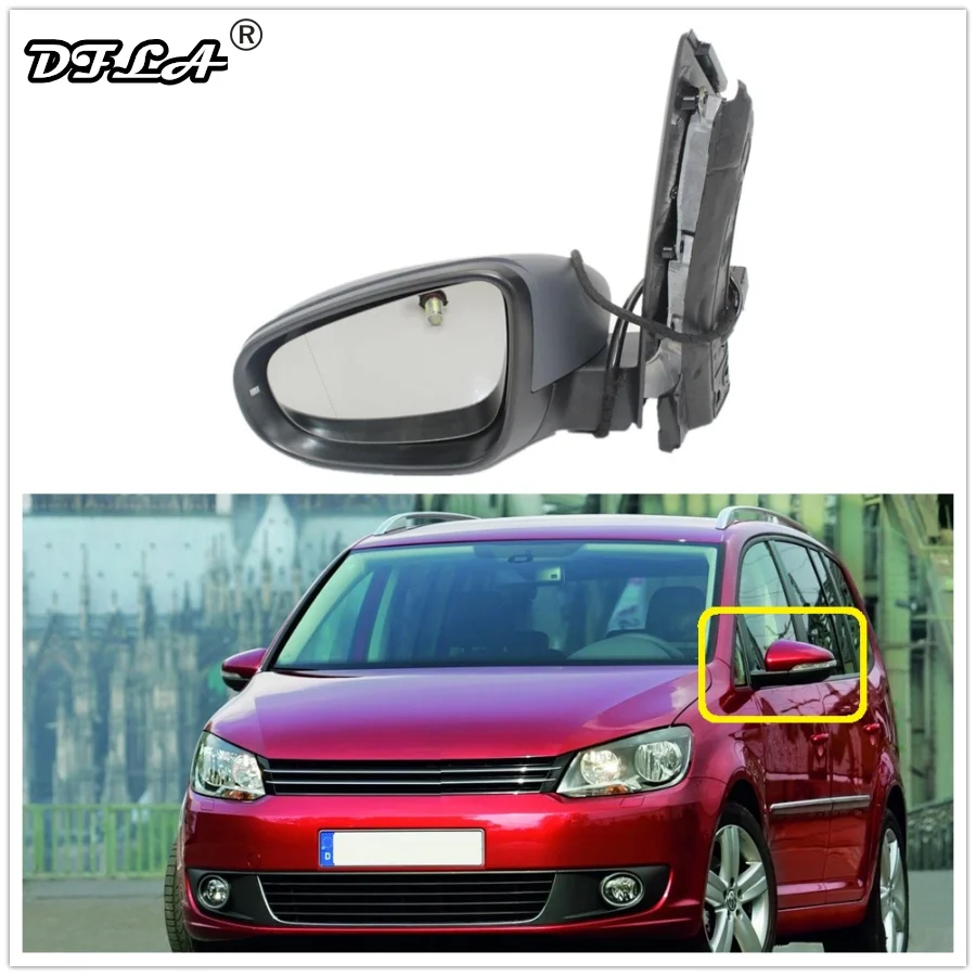 Left Side Car Mirror For VW Touran MK2 Facelift 2011 2012 2013 2014 2015 Car-Styling Heated Electric Wing Side Rear Mirror
Left Side Car Mirror For VW Touran MK2 Facelift 2011 2012 2013 2014 2015 Car-Styling Heated Electric Wing Side Rear Mirror