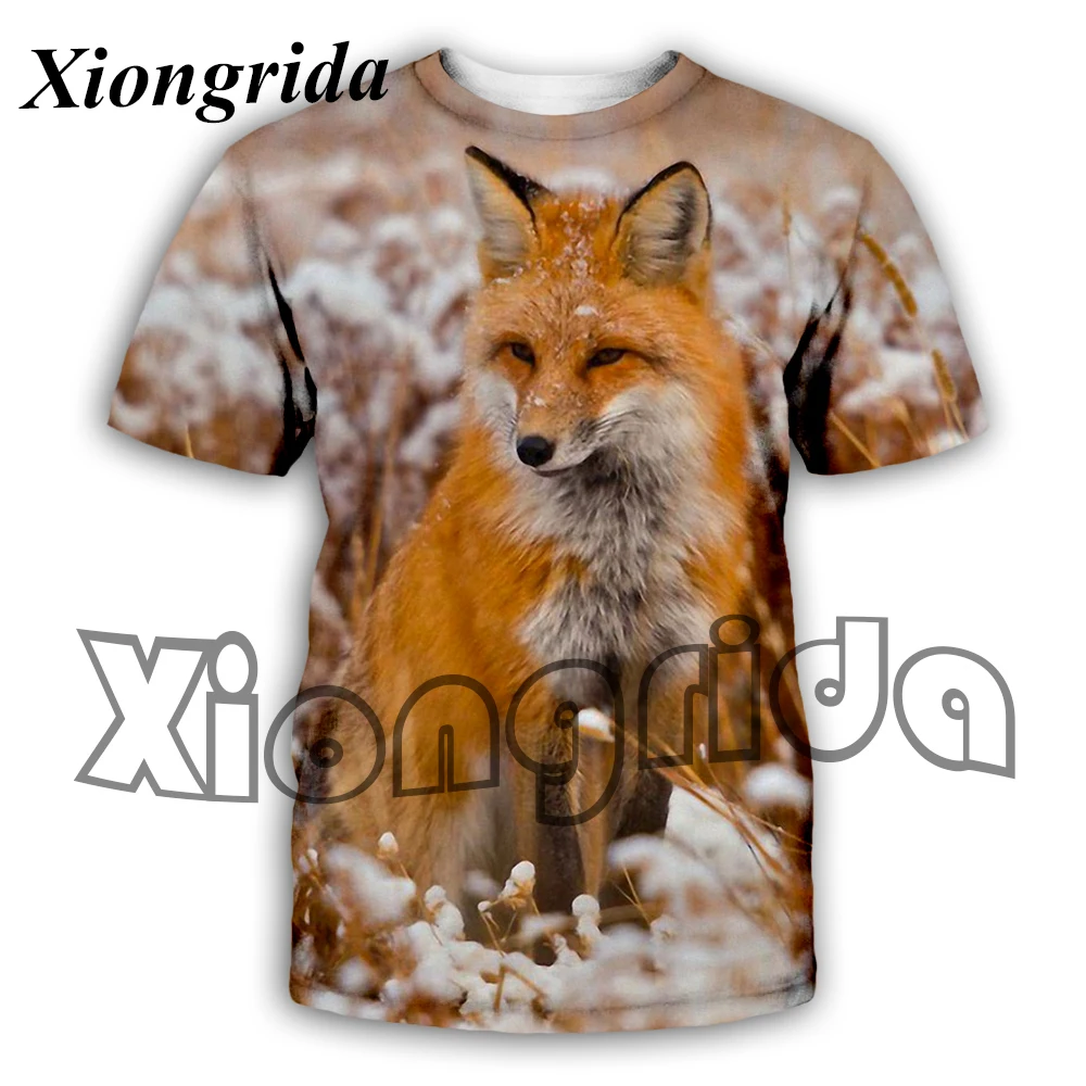 Kawaii Animal Print Short Sleeve T Shirts Men's Casual Crew Neck Shirts Squirrel Fox Bear Print Unisex Tees Tops Streetwear
Kawaii Animal Print Short Sleeve T Shirts Men's Casual Crew Neck Shirts Squirrel Fox Bear Print Unisex Tees Tops Streetwear