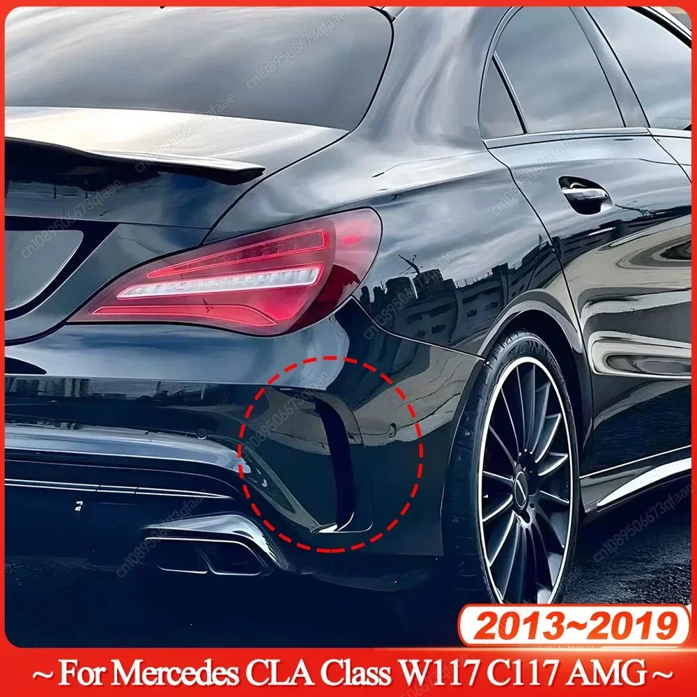 2Pcs Rear Bumper Spoiler Sticker Fender Canard Fins For Mercedes Benz CLA Class W117 C117 CLA200 220 250 260 45 AMG 2013-2019
2Pcs Rear Bumper Spoiler Sticker Fender Canard Fins For Mercedes Benz CLA Class W117 C117 CLA200 220 250 260 45 AMG 2013-2019