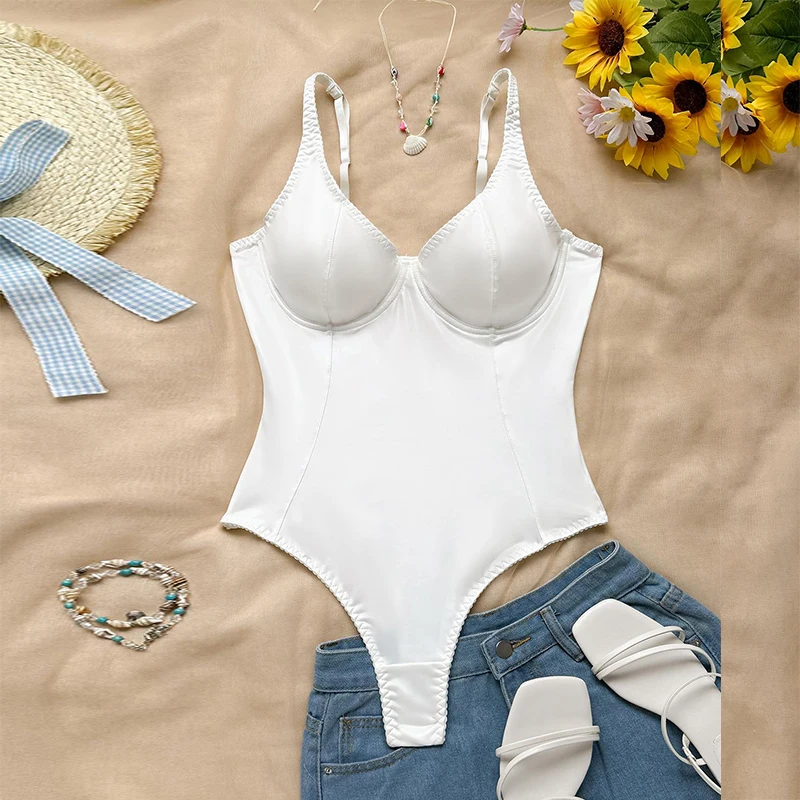 Female Lingerie Sexy Hot One-Piece Bra Set Luxury Sissy Teddy's Bodysuit Backless Intimate Erotic Lingerie White Sexy Bodysuit
Female Lingerie Sexy Hot One-Piece Bra Set Luxury Sissy Teddy's Bodysuit Backless Intimate Erotic Lingerie White Sexy Bodysuit