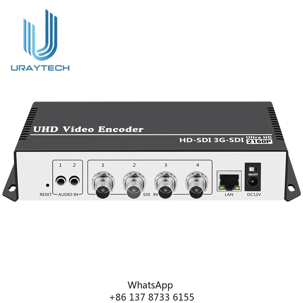 H.264 AVC 4 In 1 SDI Live Streaming Broadcast Video Encoder Transmitter For Wowza RTMP SRT
H.264 AVC 4 In 1 SDI Live Streaming Broadcast Video Encoder Transmitter For Wowza RTMP SRT