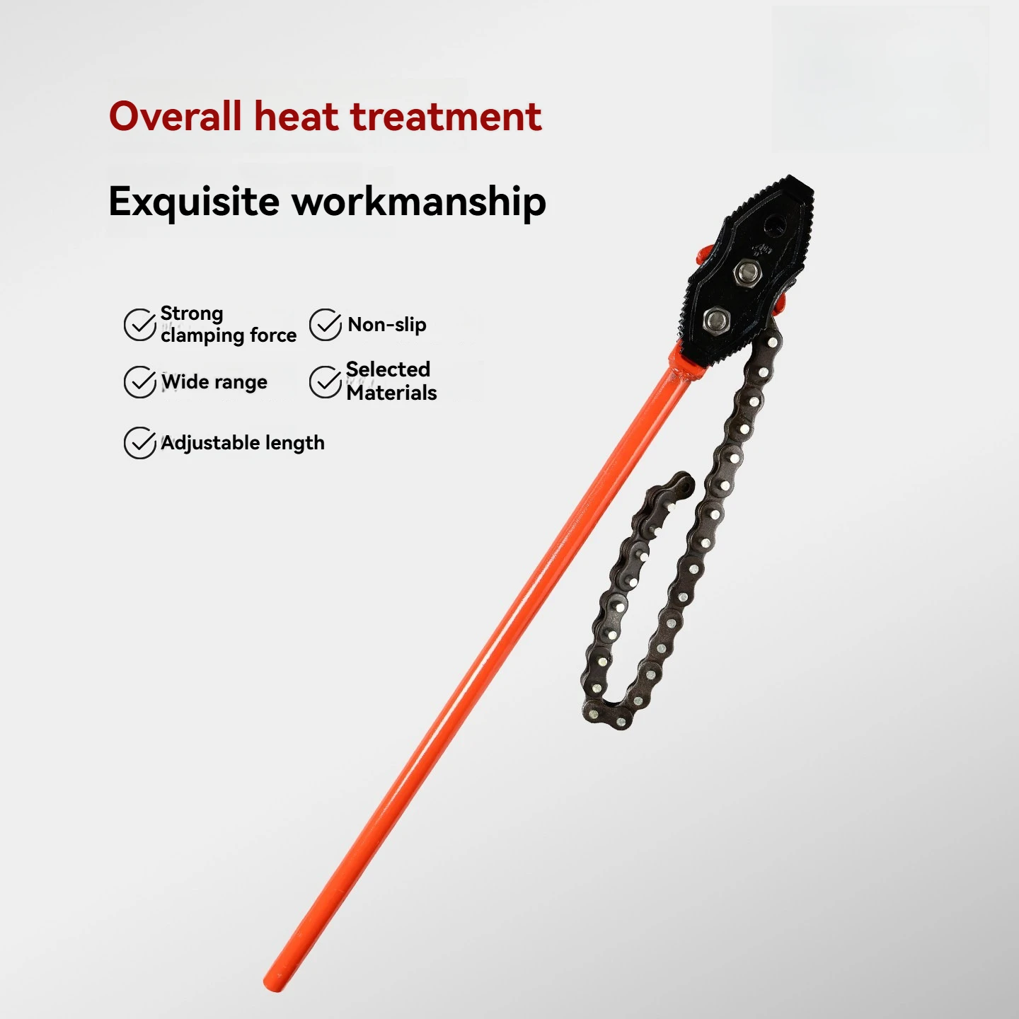 Chain Pipe Pliers 4/ 6/ 8/10 Inch Water Pipe Galvanized Pliers Tools Pipe Clamp Maintenance Clamping
Chain Pipe Pliers 4/ 6/ 8/10 Inch Water Pipe Galvanized Pliers Tools Pipe Clamp Maintenance Clamping