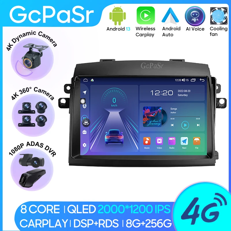 Car Radio Android For Toyota Sienna 9 pollici 2004 - 2010 GPS Navigation Auto Stereo Multimedia Player Screen No 2din 5G Wifi
Car Radio Android For Toyota Sienna 9 pollici 2004 - 2010 GPS Navigation Auto Stereo Multimedia Player Screen No 2din 5G Wifi