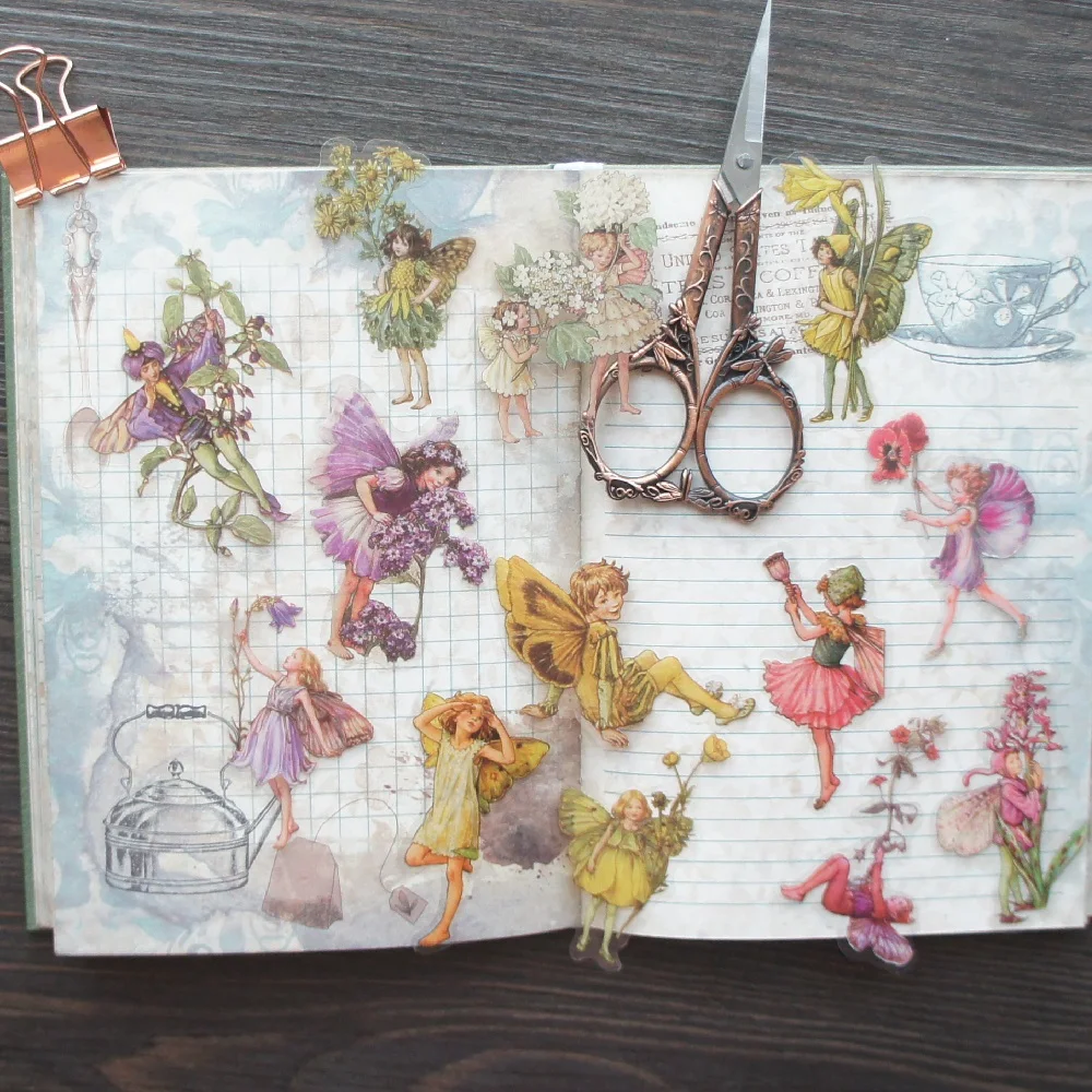 44pcs Bright Color Spirit Elf Story From Fairy Tales Books Style Sticker Scrapbooking DIY Gift Packing Label Decoration Tag
44pcs Bright Color Spirit Elf Story From Fairy Tales Books Style Sticker Scrapbooking DIY Gift Packing Label Decoration Tag