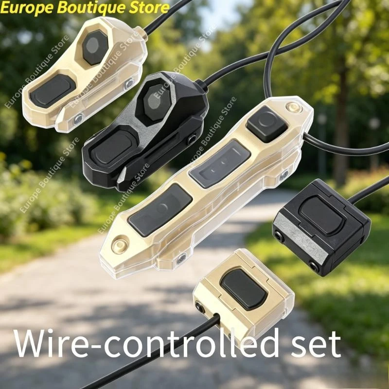 Dual/Triple Control Remote Pressure Switch for OGL PEQ-15, 2.5mm SF Plug for M600 M300 Light, 20mm Rail Toy Accessory
Dual/Triple Control Remote Pressure Switch for OGL PEQ-15, 2.5mm SF Plug for M600 M300 Light, 20mm Rail Toy Accessory