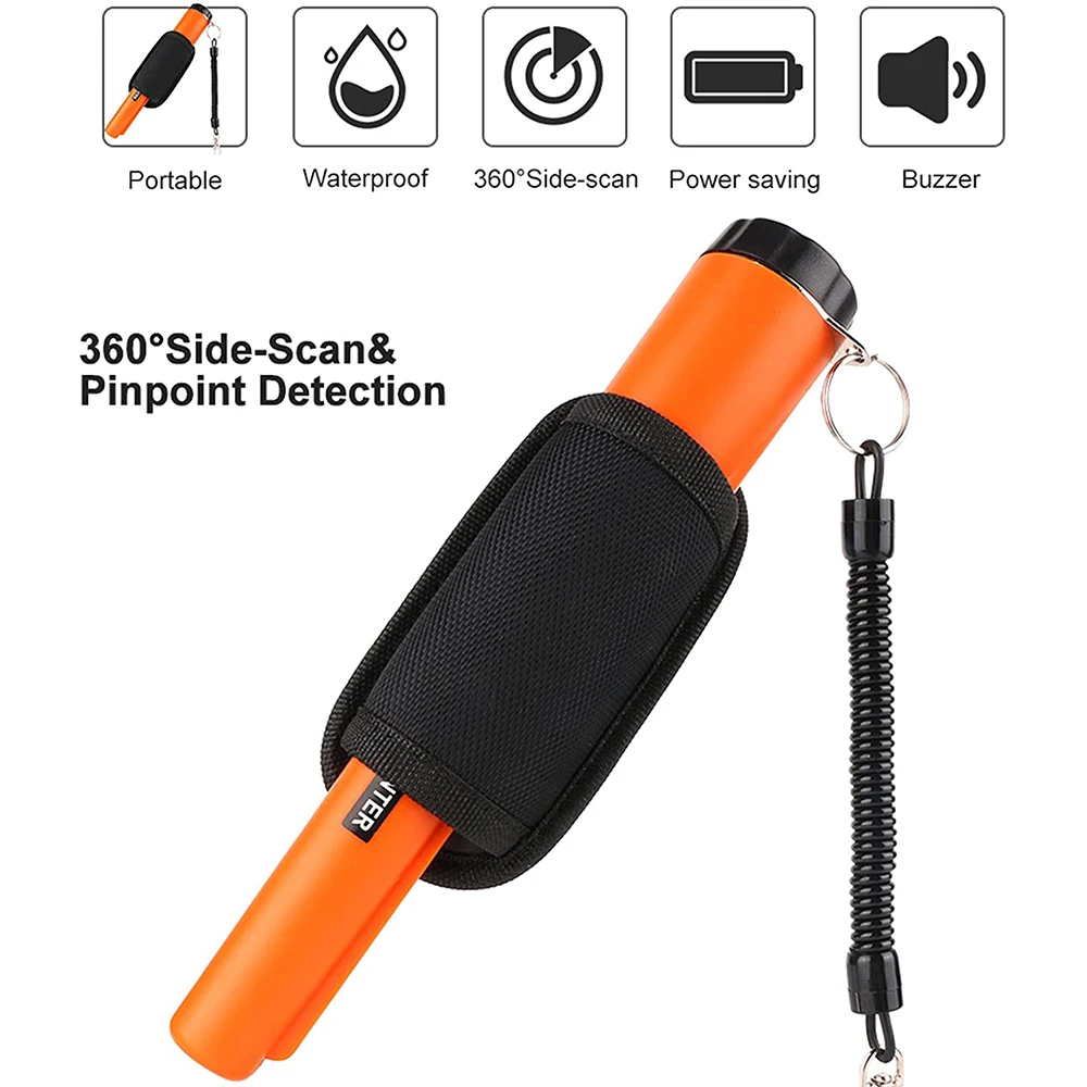 Professional Metal Detector pointer pinpoint Waterproof Handheld Metal Detector for Metal Coin Gold
Professional Metal Detector pointer pinpoint Waterproof Handheld Metal Detector for Metal Coin Gold