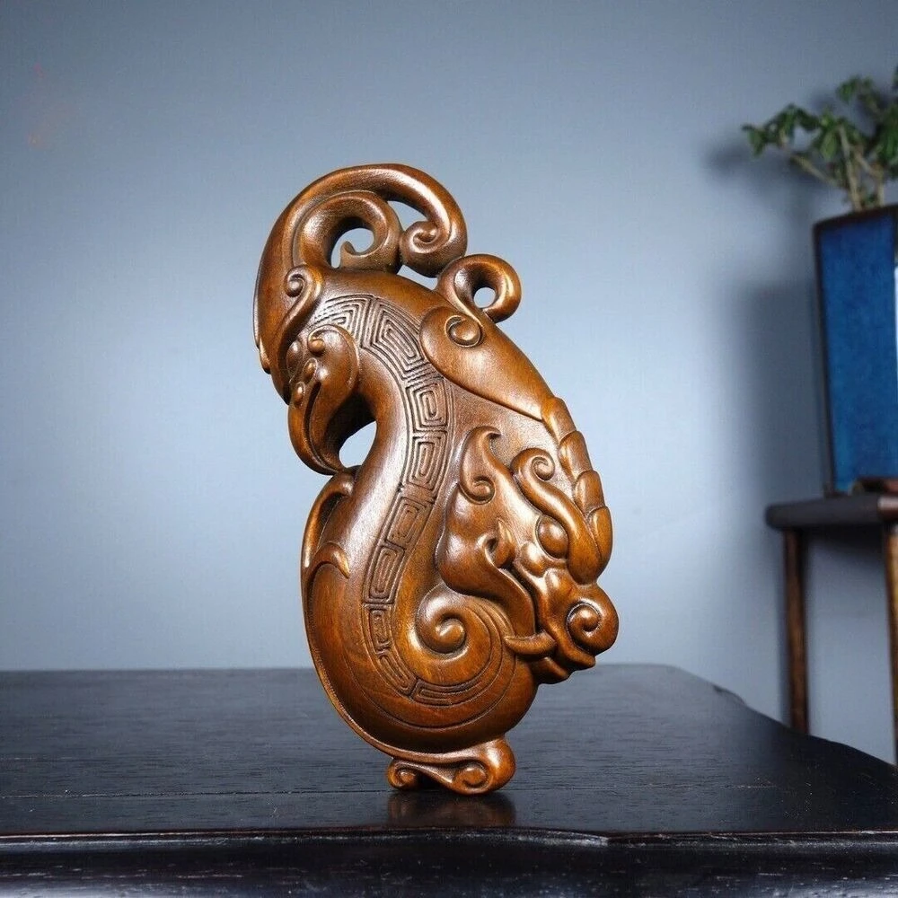 Chinese Boxwood Wood Carved Dragon Phoenix Statue Figurine Fengshui Decor Office Home Interior Ornament Collection Craft Gift
Chinese Boxwood Wood Carved Dragon Phoenix Statue Figurine Fengshui Decor Office Home Interior Ornament Collection Craft Gift