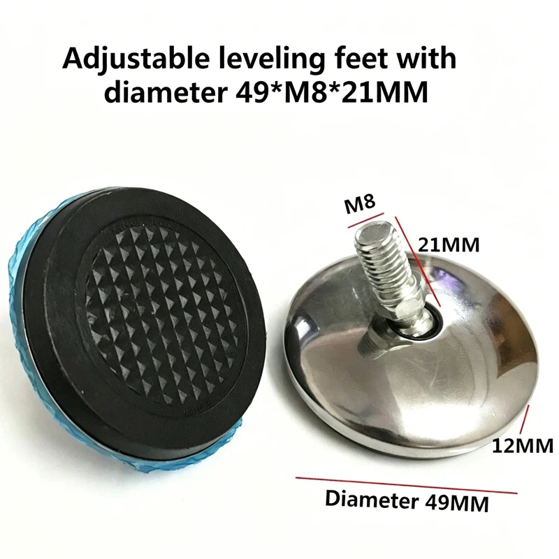 Adjustable Leveling Feet M6 M8 M10 Stainless Steel Inclined Leg Universal Swivel for Office Chair Table Shelf Furniture Foot Pad
Adjustable Leveling Feet M6 M8 M10 Stainless Steel Inclined Leg Universal Swivel for Office Chair Table Shelf Furniture Foot Pad