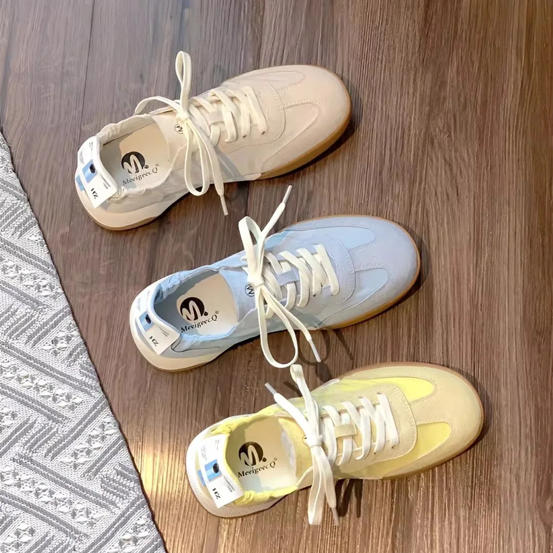 Women's Ballet Shoes 2025 New Casual Breathable Lightweight Outdoor Sport White Shoes Soft Sole Comfortable All-Match Sneakers
Women's Ballet Shoes 2025 New Casual Breathable Lightweight Outdoor Sport White Shoes Soft Sole Comfortable All-Match Sneakers