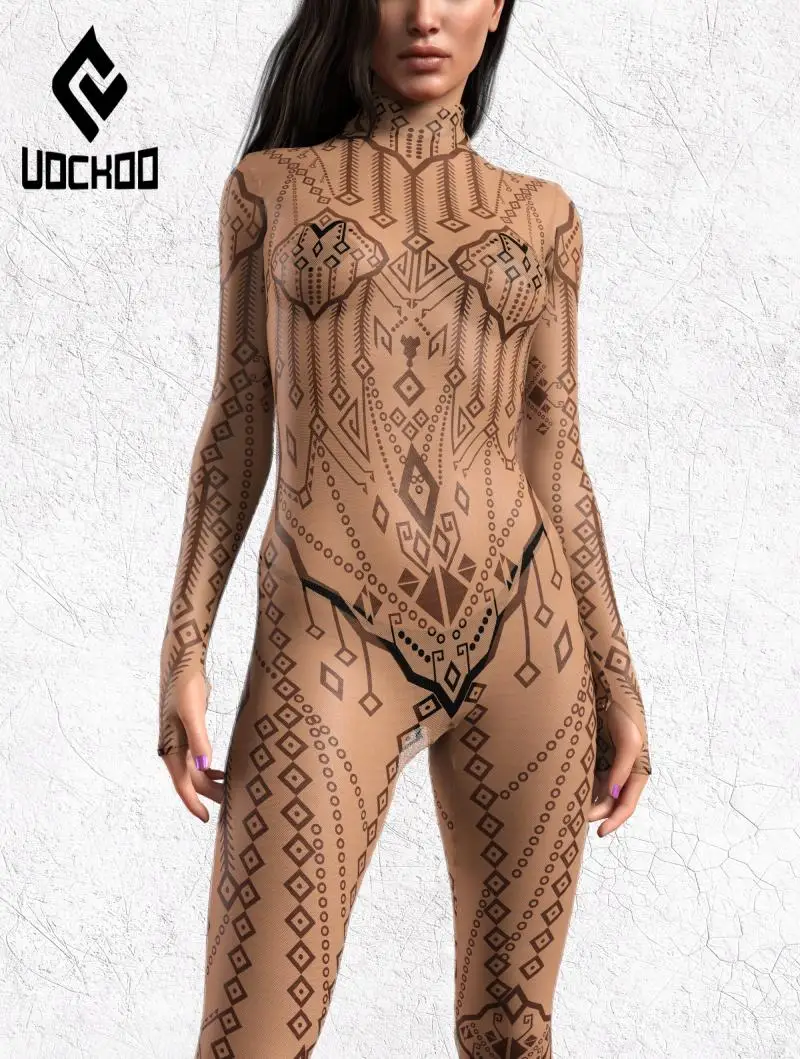 New Sexy Jumpsuit for Women Geometry 3D Print Bodysuits Stretch Zentai Novelty Suit Fashion Halloween Female Cosplay Costume
New Sexy Jumpsuit for Women Geometry 3D Print Bodysuits Stretch Zentai Novelty Suit Fashion Halloween Female Cosplay Costume