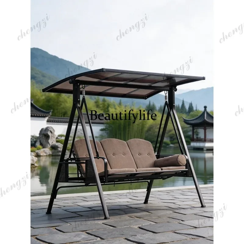 F181 Outdoor swing hanging chair Outdoor courtyard Double rocking chair Adult solar casting balcony Swinging home
F181 Outdoor swing hanging chair Outdoor courtyard Double rocking chair Adult solar casting balcony Swinging home