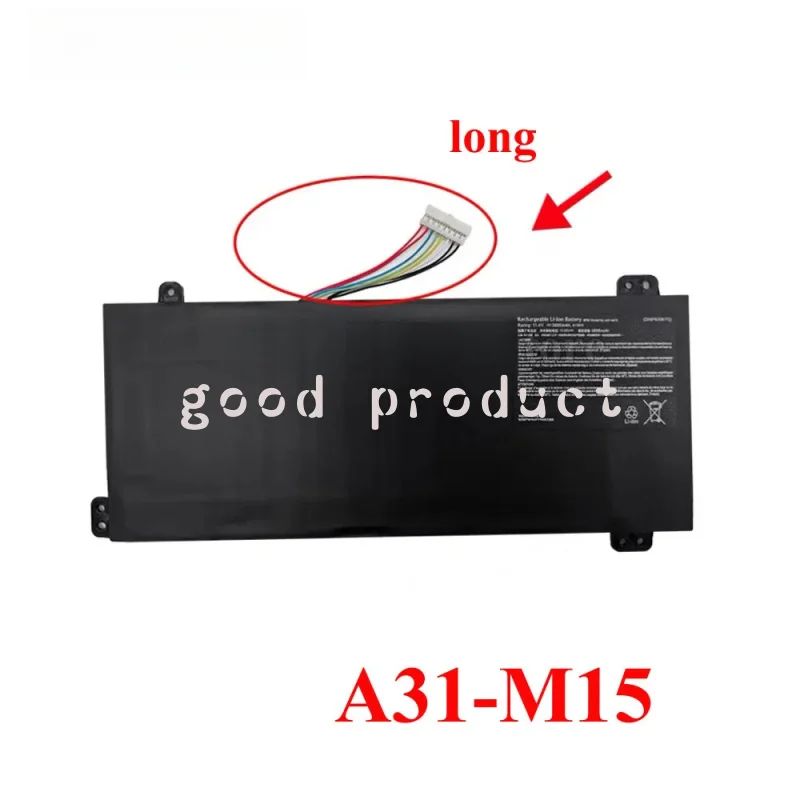 A31-M15 A31-M17 Laptop Battery For Medion Akoya E17201G P17601G S17402 M15GUN M53-72711 Xiaomai 6A Pro,6C,0B23-01Q9000 40068772
A31-M15 A31-M17 Laptop Battery For Medion Akoya E17201G P17601G S17402 M15GUN M53-72711 Xiaomai 6A Pro,6C,0B23-01Q9000 40068772