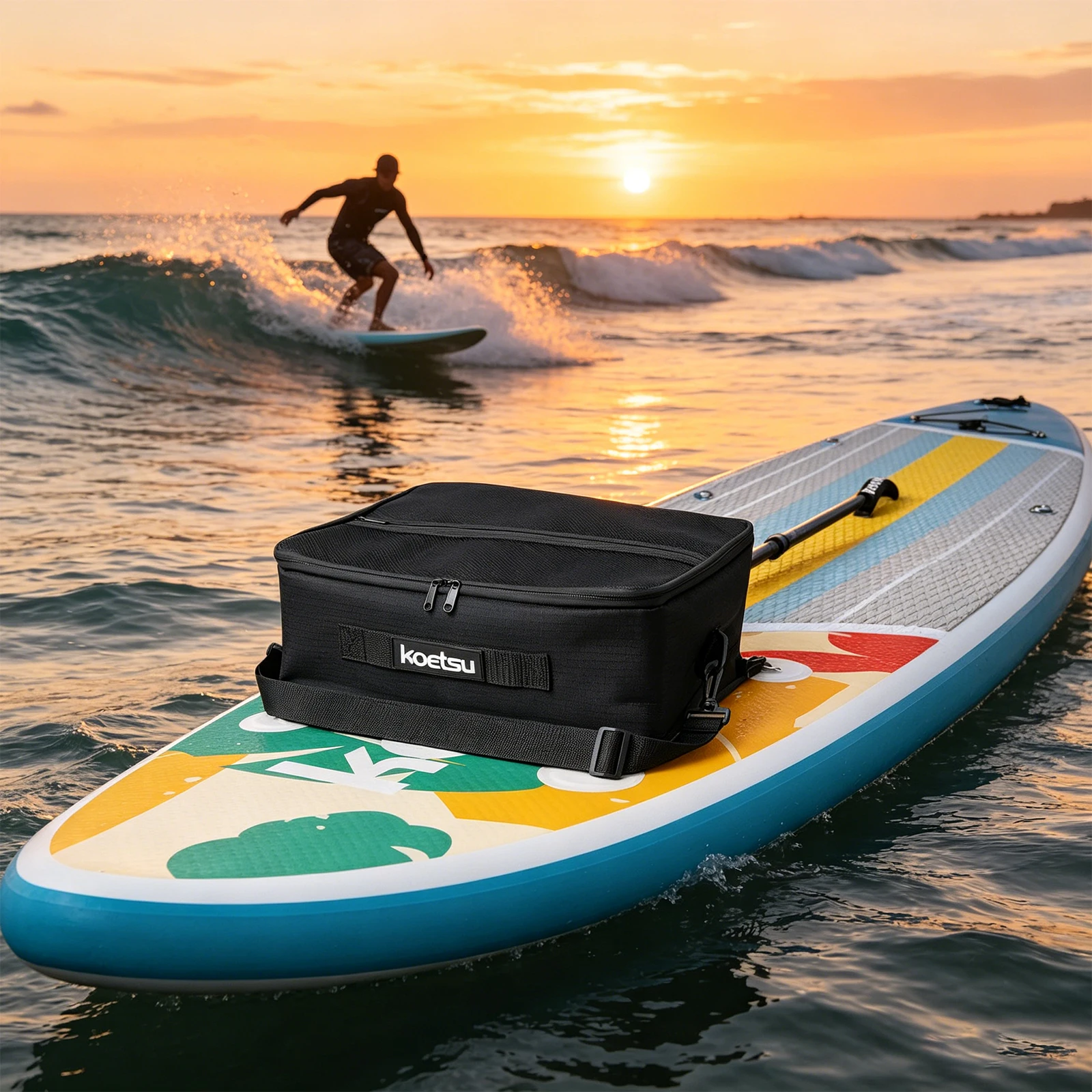 Aluminum Foil Insulation Layer SUP Board Head Wire Box With Special Fixing Buckle Portable Outdoor Tool Case for Water Sports
Aluminum Foil Insulation Layer SUP Board Head Wire Box With Special Fixing Buckle Portable Outdoor Tool Case for Water Sports