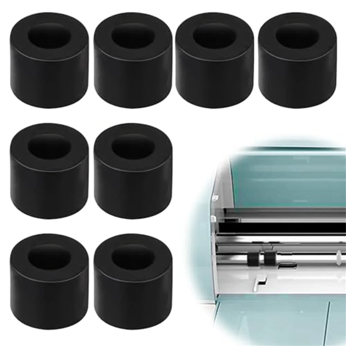A95I-8Pcs Rubber Roller Replacement Compatible Rubber Wheel Mat Guide Rubber Roller for CricutRepair Accessories,Long-Lasting
A95I-8Pcs Rubber Roller Replacement Compatible Rubber Wheel Mat Guide Rubber Roller for CricutRepair Accessories,Long-Lasting