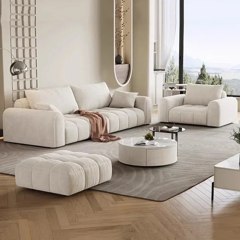 Living Room Puff Sofa Comfortable Reclining Luxury Elegant Modern Sofa Lazy Relaxing Woonkamer Banken Japanese Furniture
Living Room Puff Sofa Comfortable Reclining Luxury Elegant Modern Sofa Lazy Relaxing Woonkamer Banken Japanese Furniture