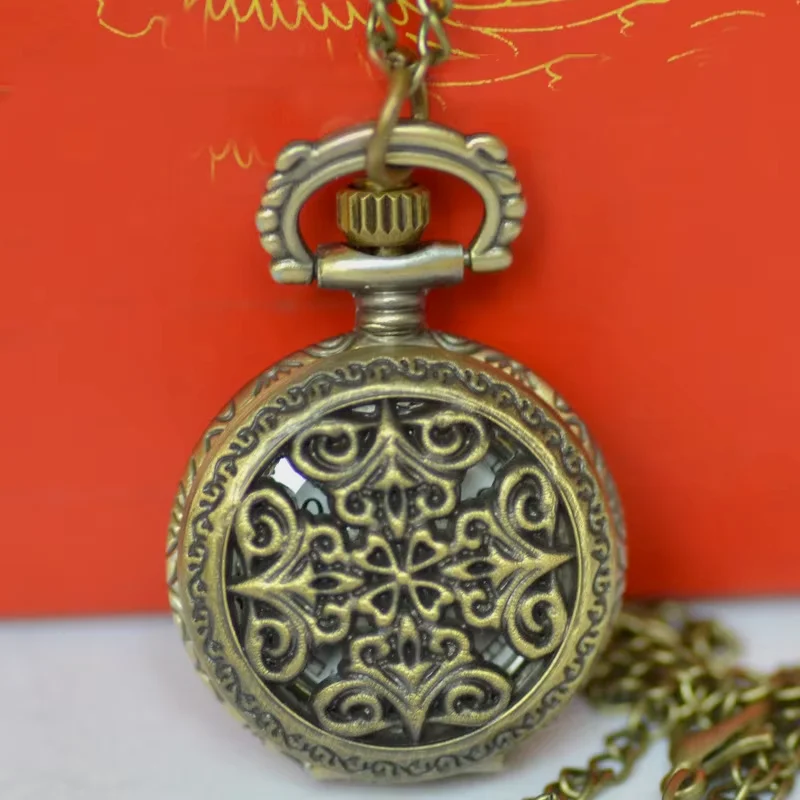 6015 Small quartz pocket watch hollowed out retro design arrow stone quartz pocket watch bronze pocket watch 6015
6015 Small quartz pocket watch hollowed out retro design arrow stone quartz pocket watch bronze pocket watch 6015