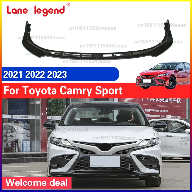 High Quality Front Bumper Spoiler Lip Lower Body Kit Diffuser Splitter Tuning Guard For Toyota Camry Sport 2021 2022 2023 ABS
High Quality Front Bumper Spoiler Lip Lower Body Kit Diffuser Splitter Tuning Guard For Toyota Camry Sport 2021 2022 2023 ABS