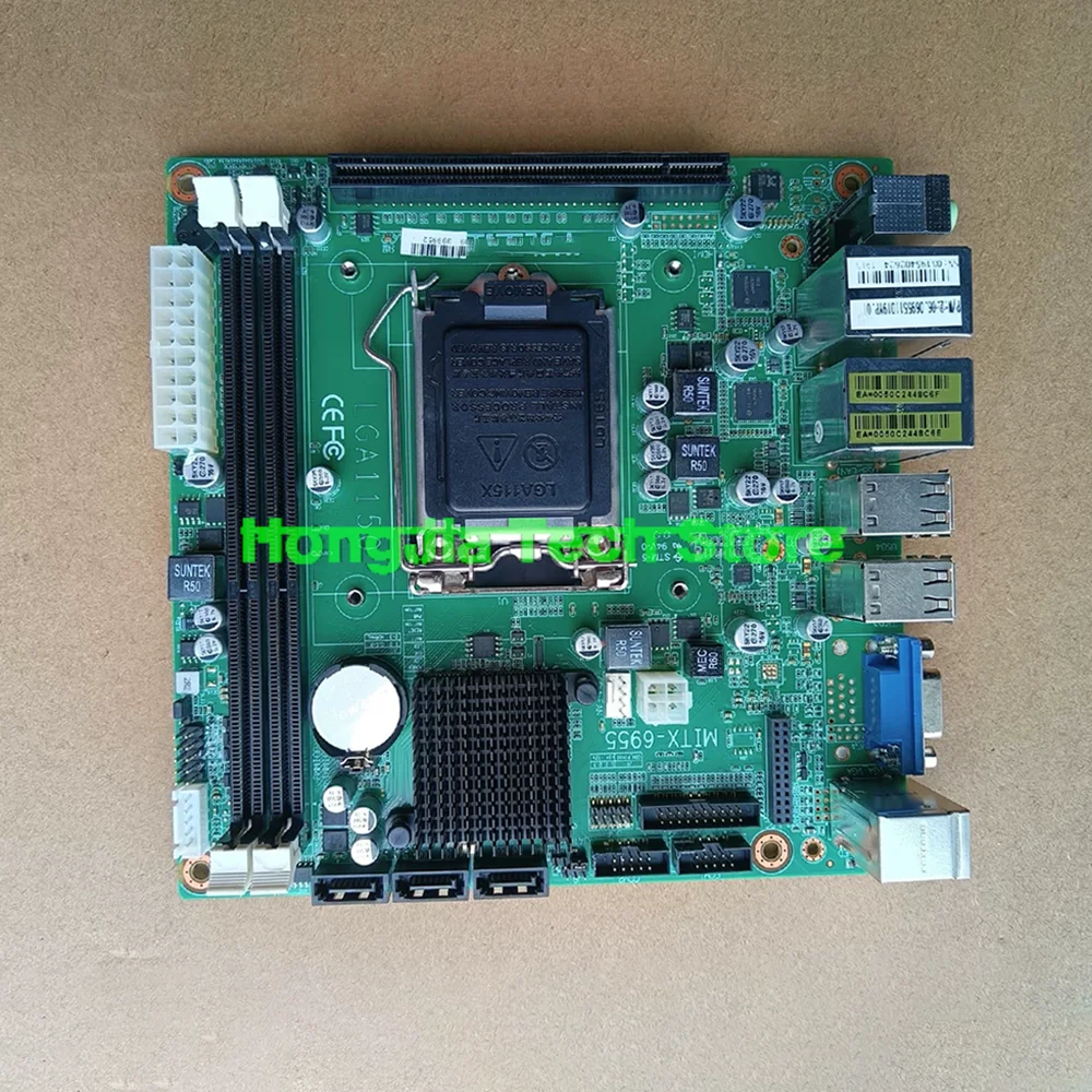 MITX-6955 1150-pin ITX Industrial Motherboard
MITX-6955 1150-pin ITX Industrial Motherboard