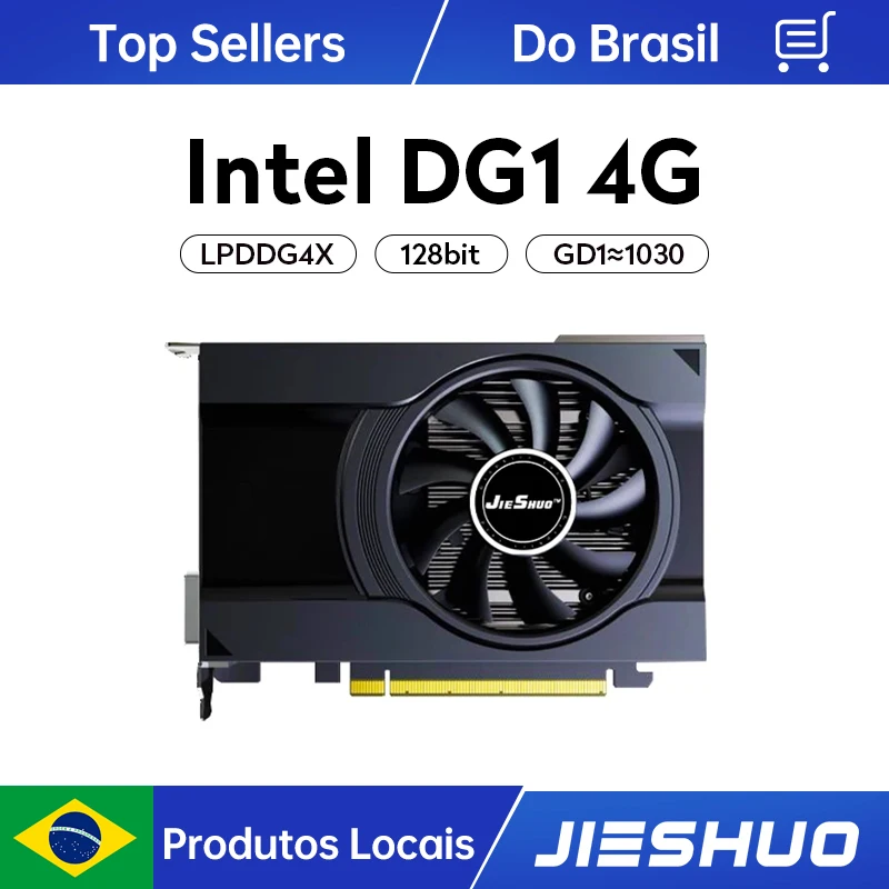 Видеокарта JIESHUO LNTEL DG1 4 Гб, графическая карта LPDDG4X, GPU 128 бит, PCI-E4.0 dg1 4g, Адаптированная для настольных компьютерных игр, Office KAS RVN ET
Видеокарта JIESHUO LNTEL DG1 4 Гб, графическая карта LPDDG4X, GPU 128 бит, PCI-E4.0 dg1 4g, Адаптированная для настольных компьютерных игр, Office KAS RVN ET