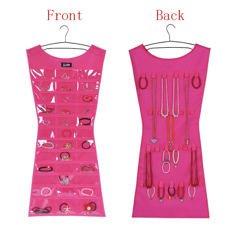 Portable Double-Sided Jewelry Hanging Bag Ring Earring Storage Pendant Necklace Holder Bracelet Brooch Jewelry Organizer Pouch
Portable Double-Sided Jewelry Hanging Bag Ring Earring Storage Pendant Necklace Holder Bracelet Brooch Jewelry Organizer Pouch