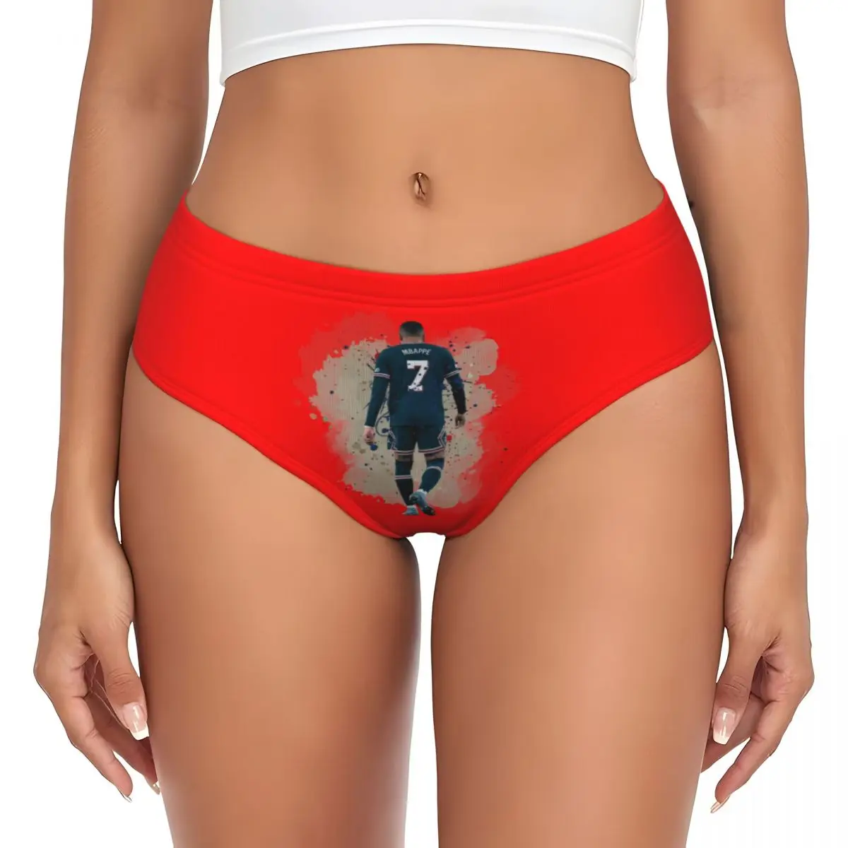 Custom Mbappes Soccer Briefs Underwear Women's Comfortable Stretch French KM Football Panties
Custom Mbappes Soccer Briefs Underwear Women's Comfortable Stretch French KM Football Panties