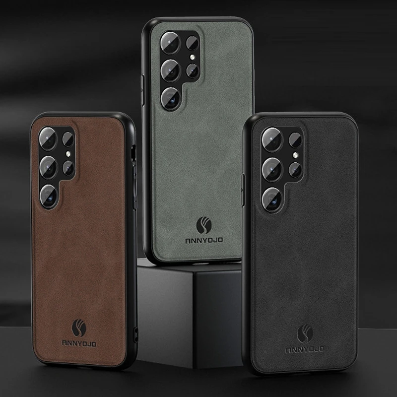 For Samsung S24 Ultra S23 FE Matte Leather Phone Case For Galaxy S23 S22 S21 Ultra S10 S9 S8 S24 Plus Silicone Protective Cover
For Samsung S24 Ultra S23 FE Matte Leather Phone Case For Galaxy S23 S22 S21 Ultra S10 S9 S8 S24 Plus Silicone Protective Cover