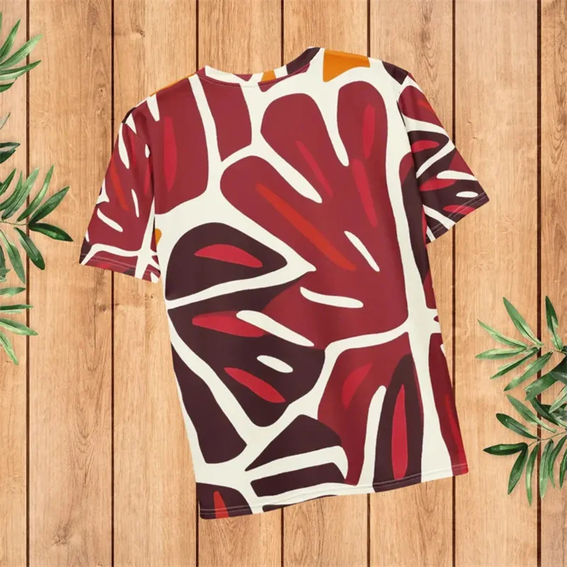 Vintage Streetwear Short Sleeve T-shirt For Men Clothing Colorful 3D Print Personality Art Pattern Loose T Shirts Casual Daily
Vintage Streetwear Short Sleeve T-shirt For Men Clothing Colorful 3D Print Personality Art Pattern Loose T Shirts Casual Daily