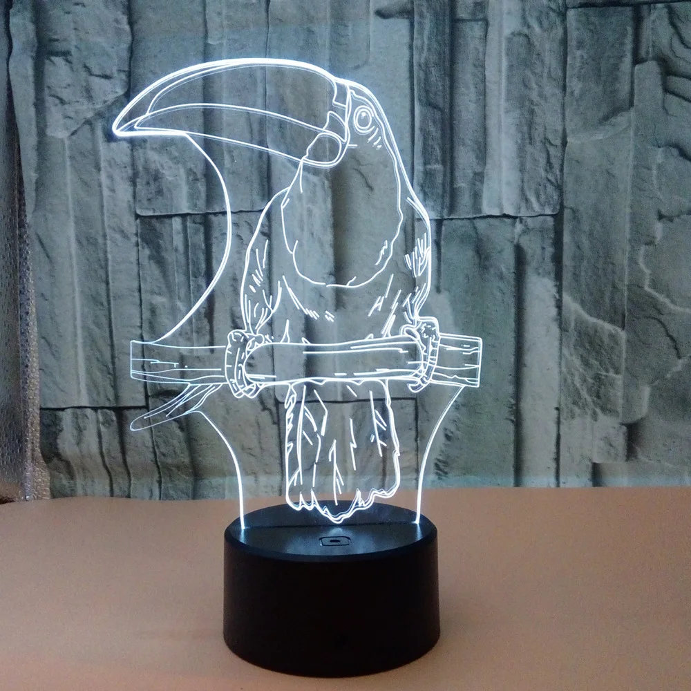 Creative Bigbillbird Led Desk Lamp Usb Birthday Gift Children's Room Decoration 3d Table Lamp Light Christmas Decorative Lights
Creative Bigbillbird Led Desk Lamp Usb Birthday Gift Children's Room Decoration 3d Table Lamp Light Christmas Decorative Lights