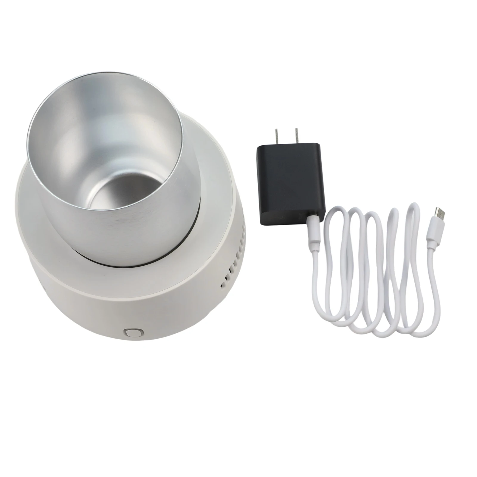 Mini Beverage Refrigerator Cup Cooling Mug 37 F-46 F Temperature Sunken Design USB Charging ECT Semiconductor Chip
Mini Beverage Refrigerator Cup Cooling Mug 37 F-46 F Temperature Sunken Design USB Charging ECT Semiconductor Chip