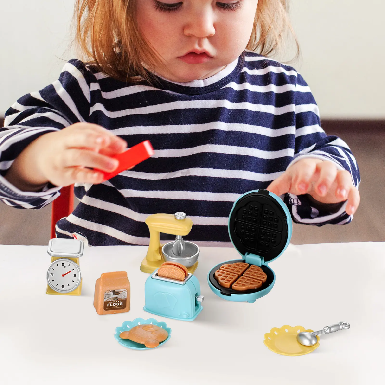 1Set Miniature Kitchen Bread Machine Pretend Play Breakfast Food Set Mini Toaster Dollhouse Accessories Mini Kitchen Set
1Set Miniature Kitchen Bread Machine Pretend Play Breakfast Food Set Mini Toaster Dollhouse Accessories Mini Kitchen Set
