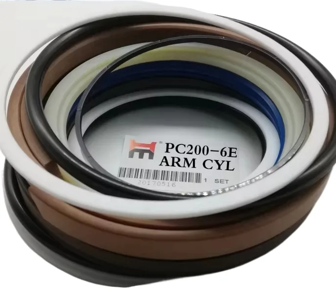 Excavator Hydraulic Cylinder Oil Seal O-ring Kit Pc200-6 Arm Cylinder Seal Kit 707-99-57200 707-98-57270
Excavator Hydraulic Cylinder Oil Seal O-ring Kit Pc200-6 Arm Cylinder Seal Kit 707-99-57200 707-98-57270