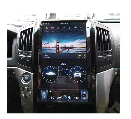 16" Te sla Vertical Screen Vertical Screen Android NAVI Radio for Toyota Land Cruiser 2008 - 2015
16" Te sla Vertical Screen Vertical Screen Android NAVI Radio for Toyota Land Cruiser 2008 - 2015