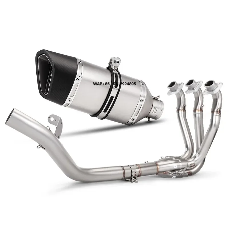 For Street Triple 765 2017-2024 Motorcycle Exhaust System Modification Front and Mid-section Connecting Pipe Fits 51mm Muffler
For Street Triple 765 2017-2024 Motorcycle Exhaust System Modification Front and Mid-section Connecting Pipe Fits 51mm Muffler