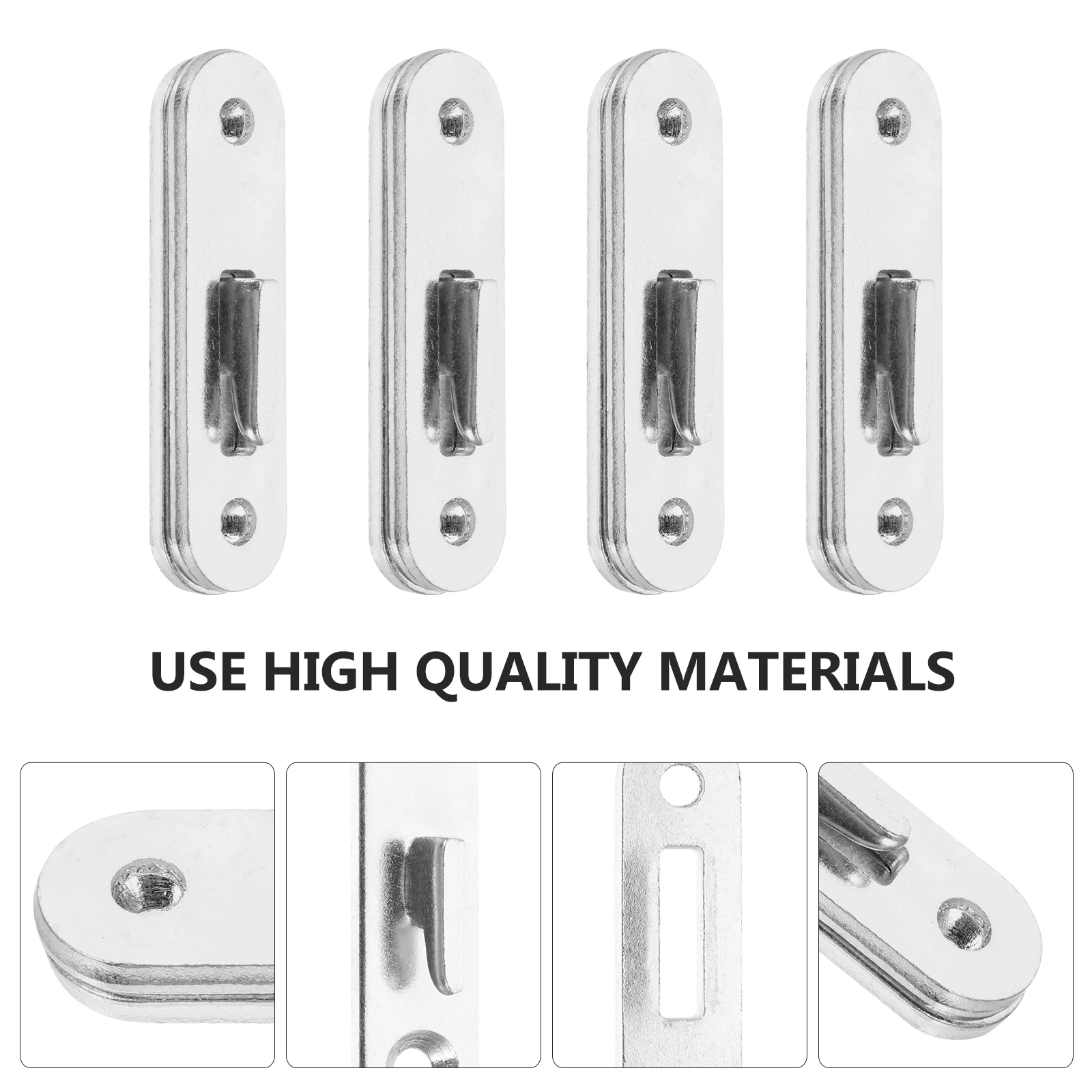 4 Pcs Iron Wood Plate Hinge Buckle Rail Hardware Frame Bracket Hook Support Fittings Sturdy Easy Install
4 Pcs Iron Wood Plate Hinge Buckle Rail Hardware Frame Bracket Hook Support Fittings Sturdy Easy Install