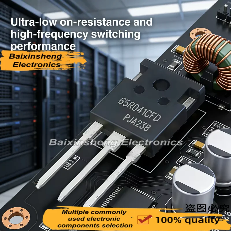 Новый набор силовых MOSFET-транзисторов TO-247 (10 шт.): IPW65R110CFD7, IPW65R041CFD7, IPW65R018CFD7, IPW65R125CFD7
Новый набор силовых MOSFET-транзисторов TO-247 (10 шт.): IPW65R110CFD7, IPW65R041CFD7, IPW65R018CFD7, IPW65R125CFD7